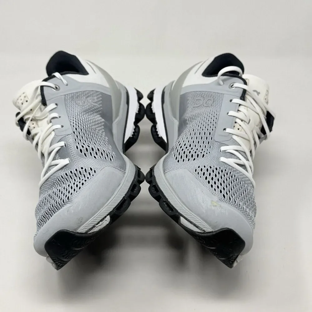 On Cloudsurfer Running Shoes Mens 10.5 Gray White Mesh Lightweight Sneakers - Picture 8 of 16